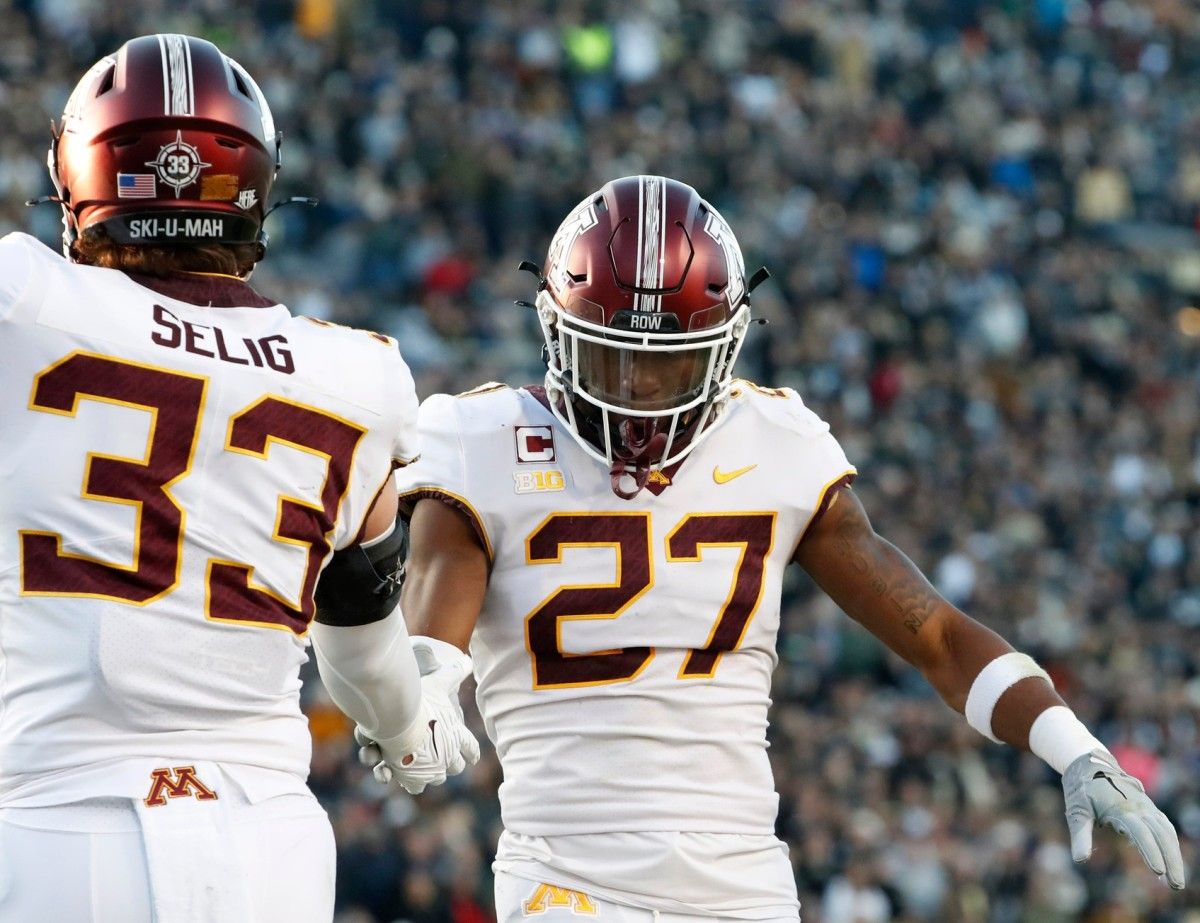 Minnesota safety Tyler Nubin would be an excellent addition for the Las Vegas Raiders.