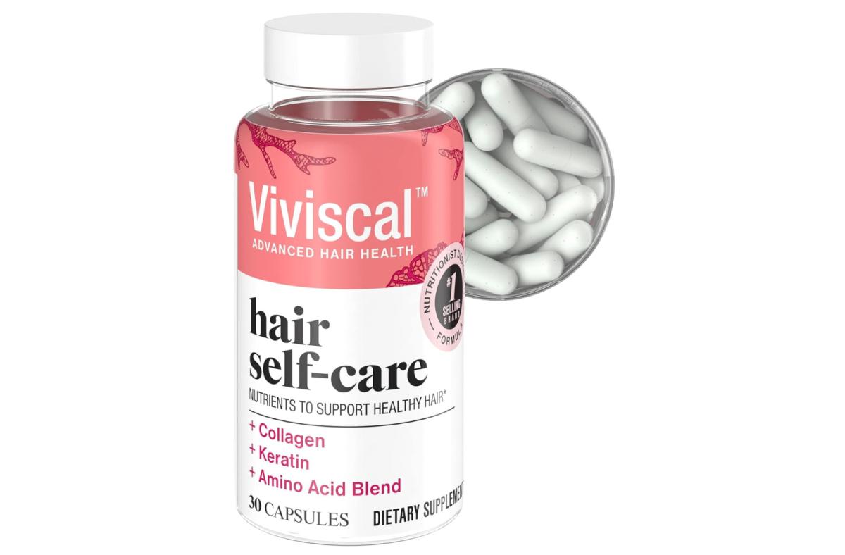 The Viviscal Hair Self-Care Supplement against a white background.