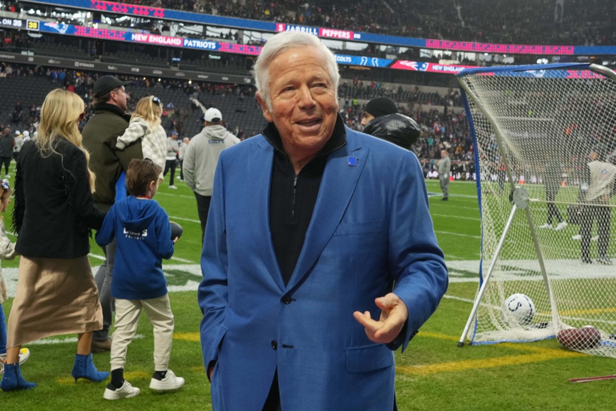 New England Patriots owner Robert Kraft.