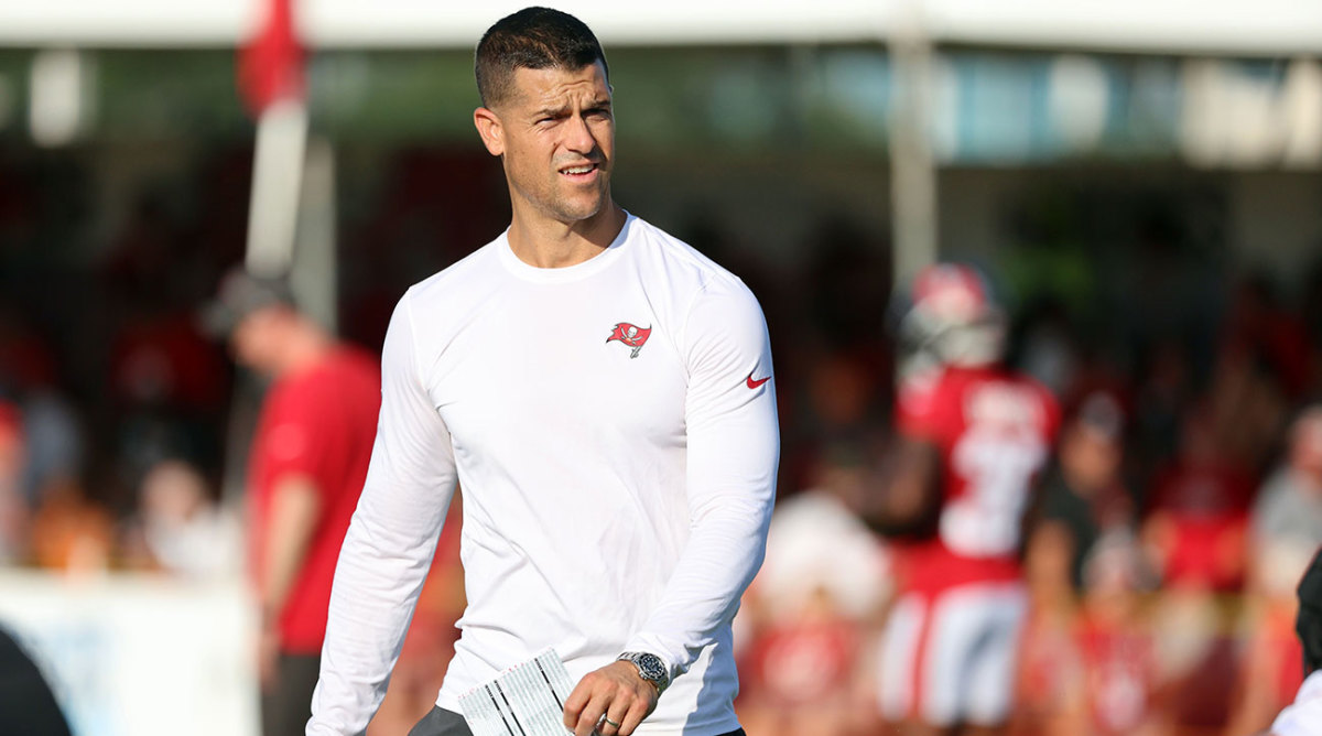 Tampa Bay Buccaneers offensive coordinator Dave Canales