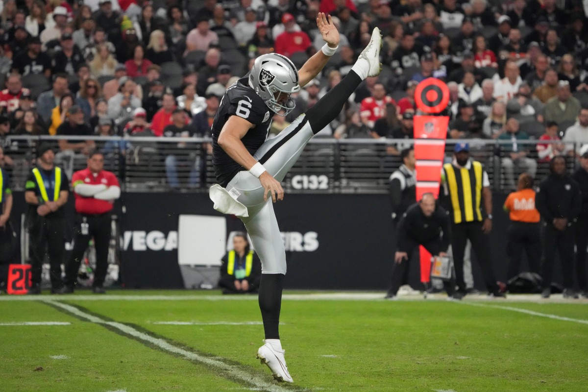 Las Vegas Raiders punter AJ Cole has two more years on his four-year, $12-million contract.