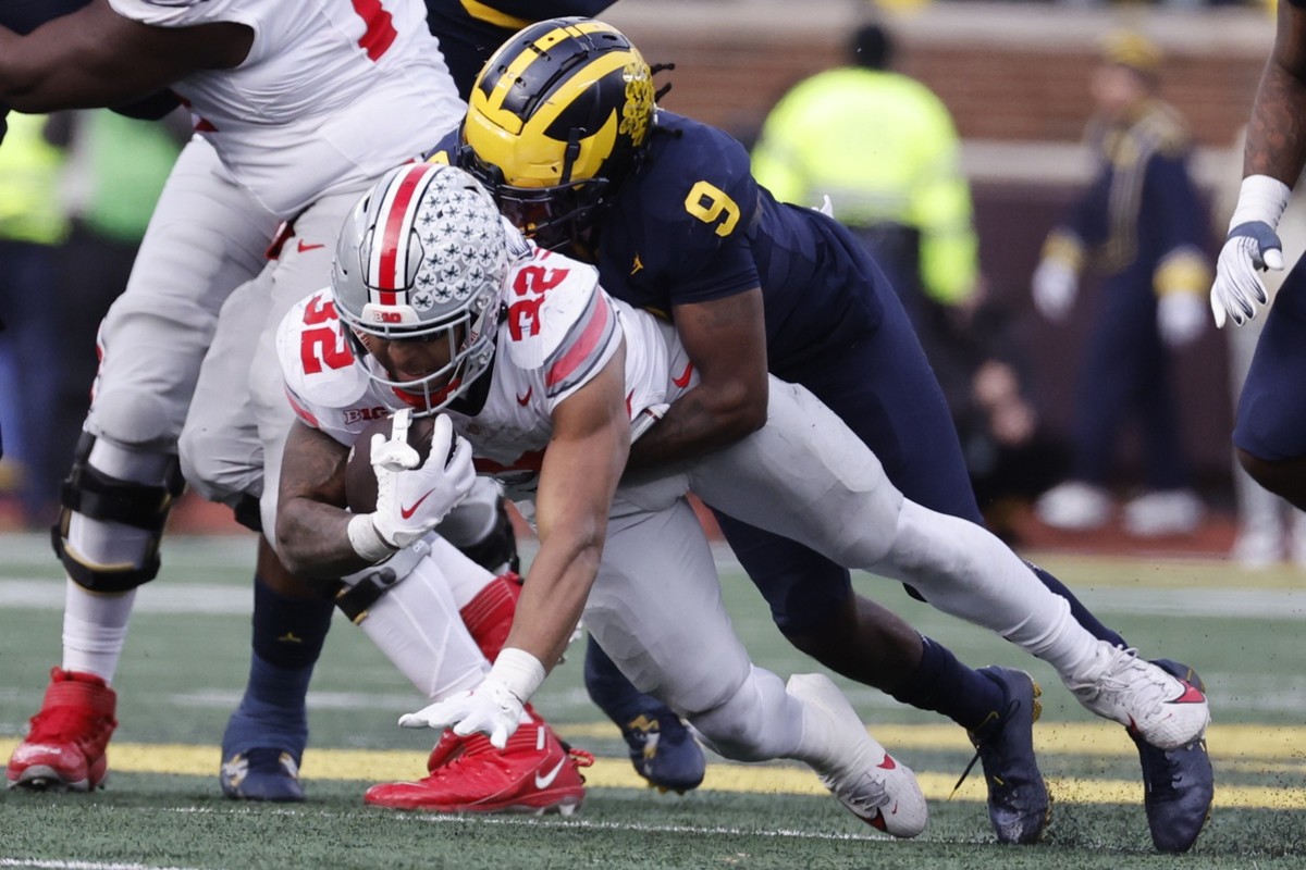 Las Vegas Raiders NFL Draft prospect S Rod Moore, Michigan Sports
