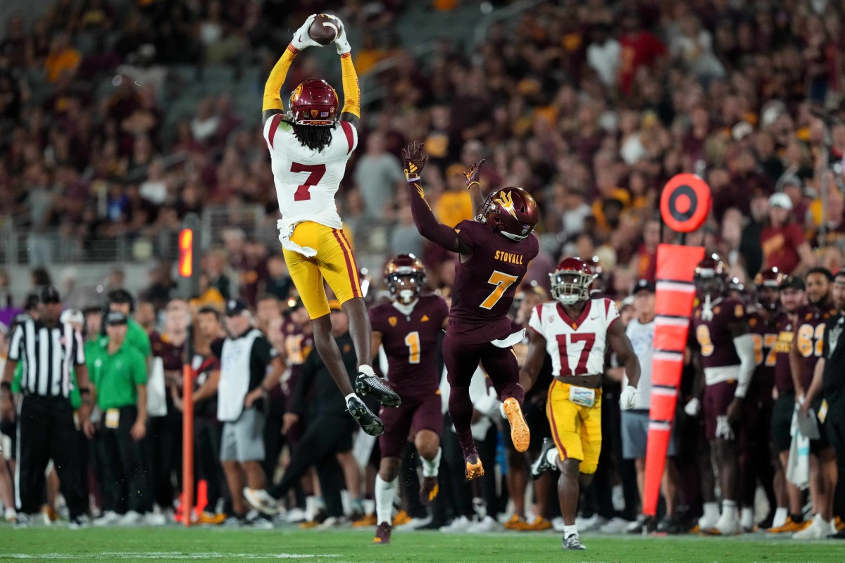 USC safety Calen Bullock could be a fit for the Las Vegas Raiders because of his size and athleticism.