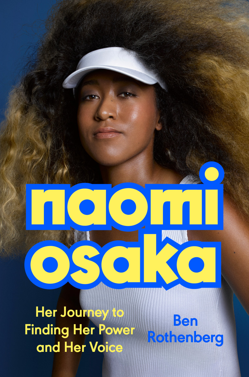 The cover of the Naomi Osaka biography by Ben Rothenberg.