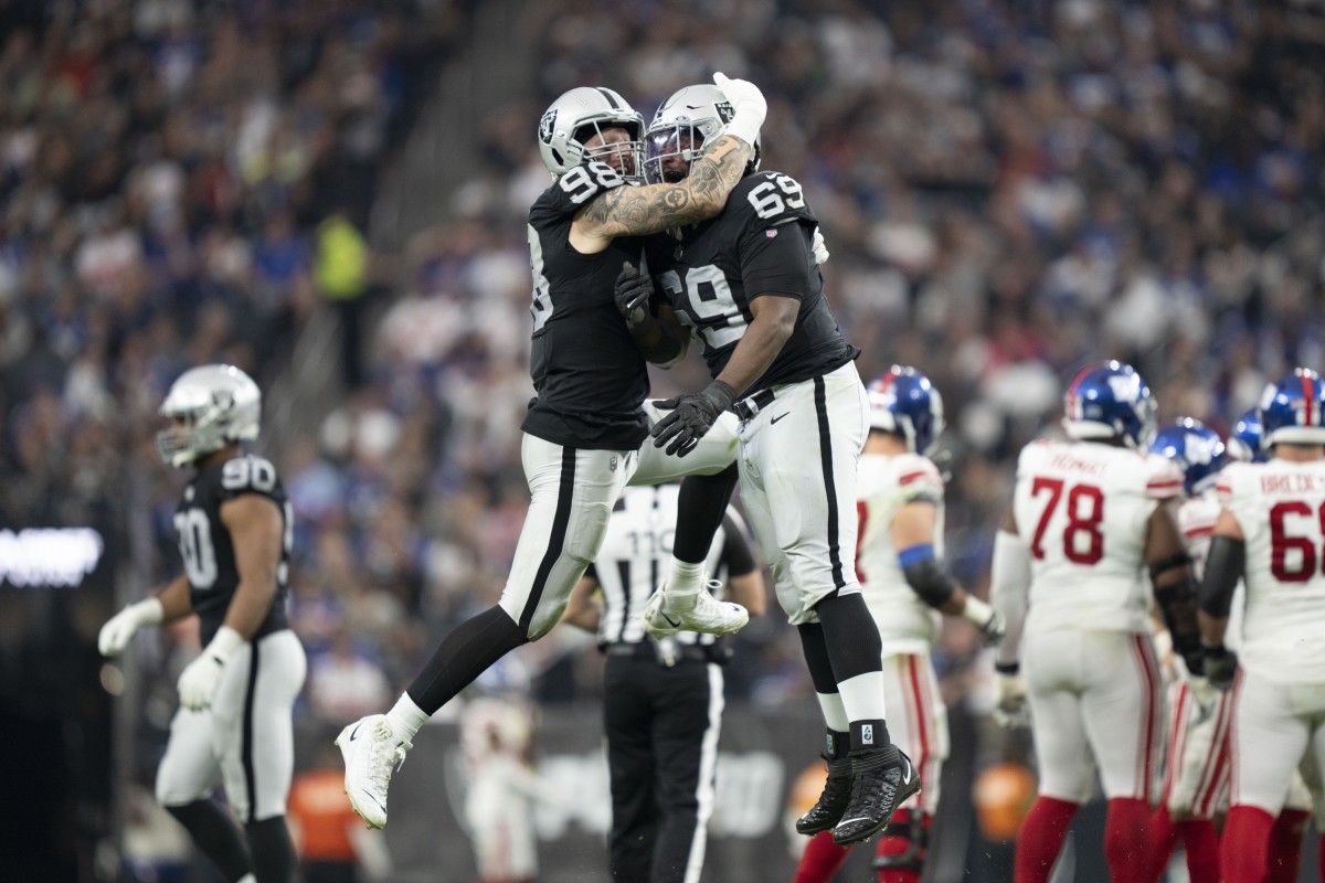 The Las Vegas Raiders improved on defense, in large part because of the play of their defensive line. Adam Butler was an underrated part of that. 