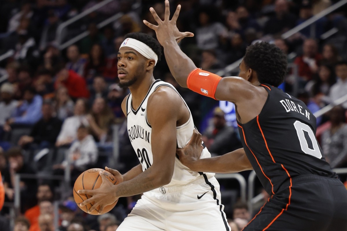 Nets Coach Jacque Vaughn Provides Update on Day’Ron Sharpe's Injury and
