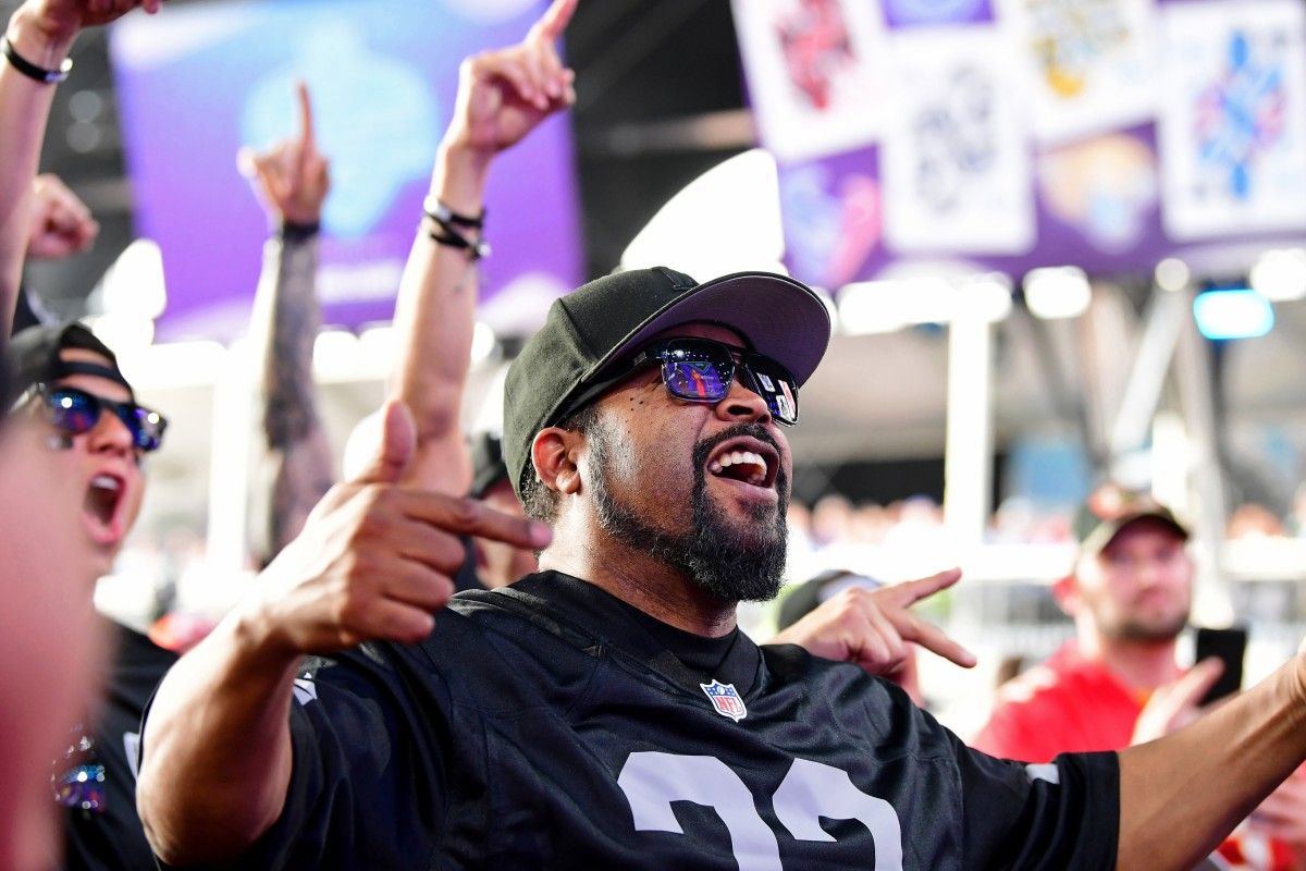 Longtime Las Vegas Raiders fan Ice Cube voiced his support for Antonio Pierce.