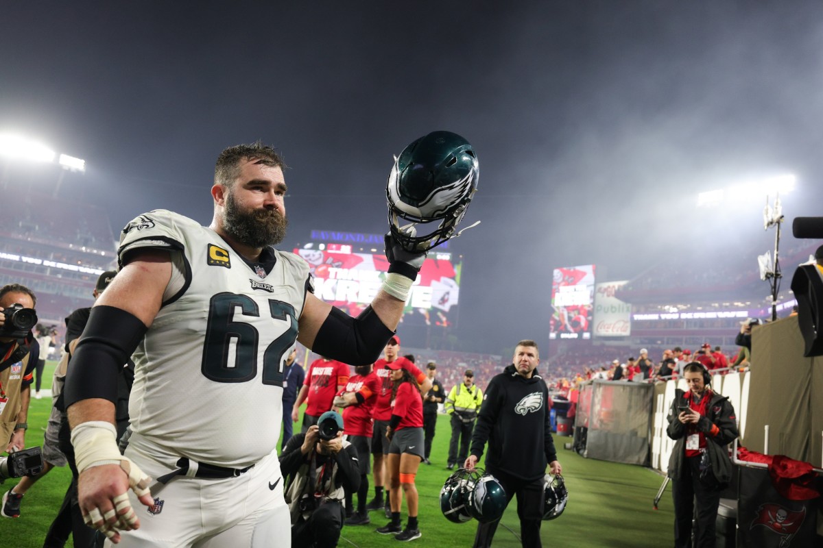 Jason Kelce Retires, Philadelphia Eagles React: 'Forever A Special Place in  My Heart' - Sports Illustrated Philadelphia Eagles News, Analysis and More