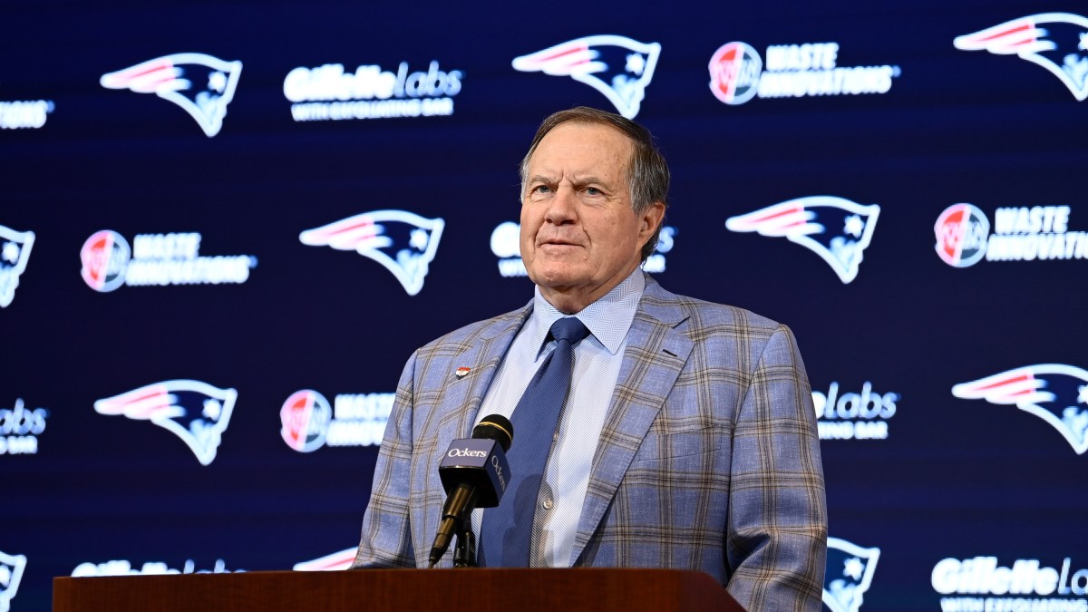 Former New England Patriots head coach Bill Belichick