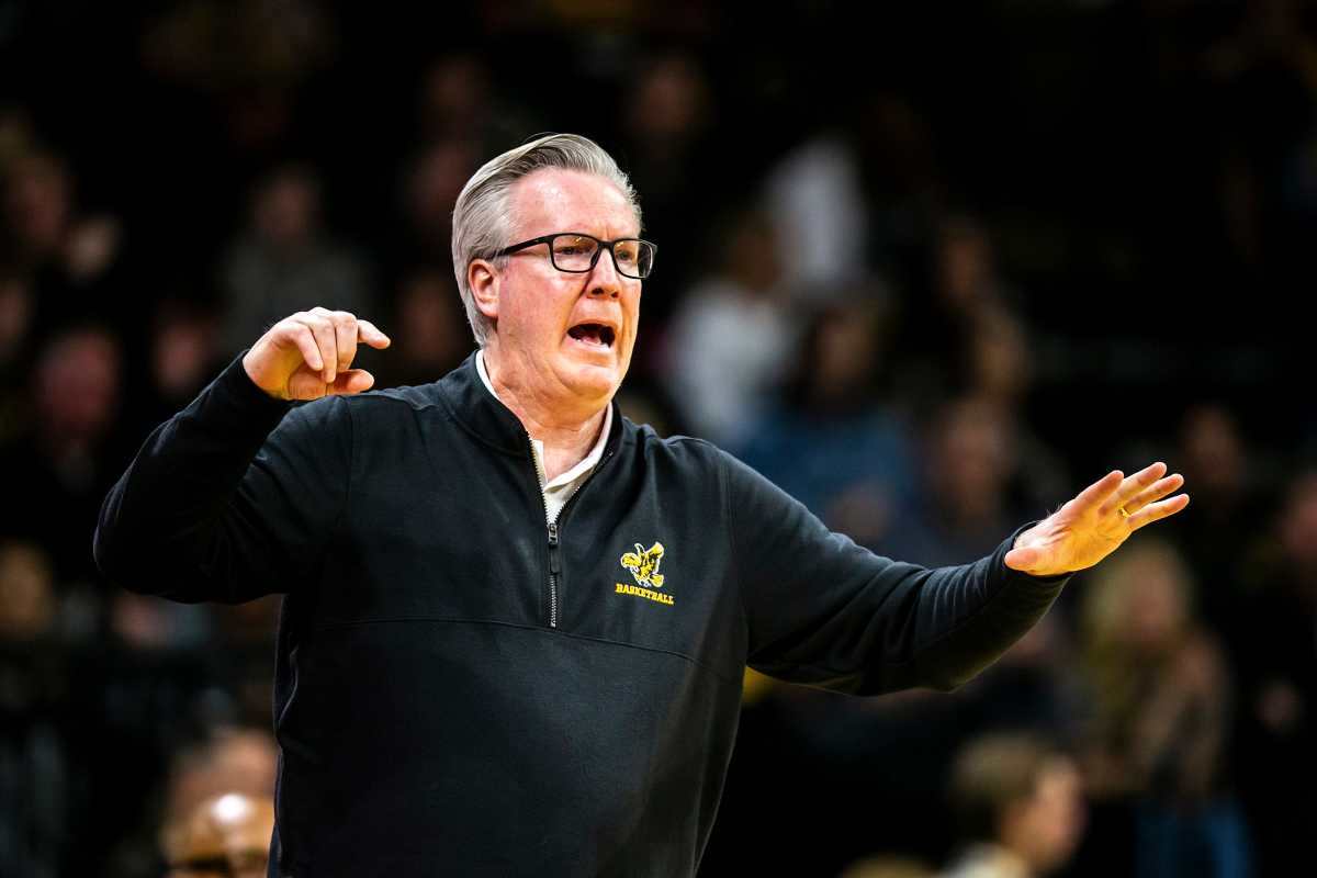 WATCH Iowa Locker Room Celebrates Fran McCaffery's RecordSetting