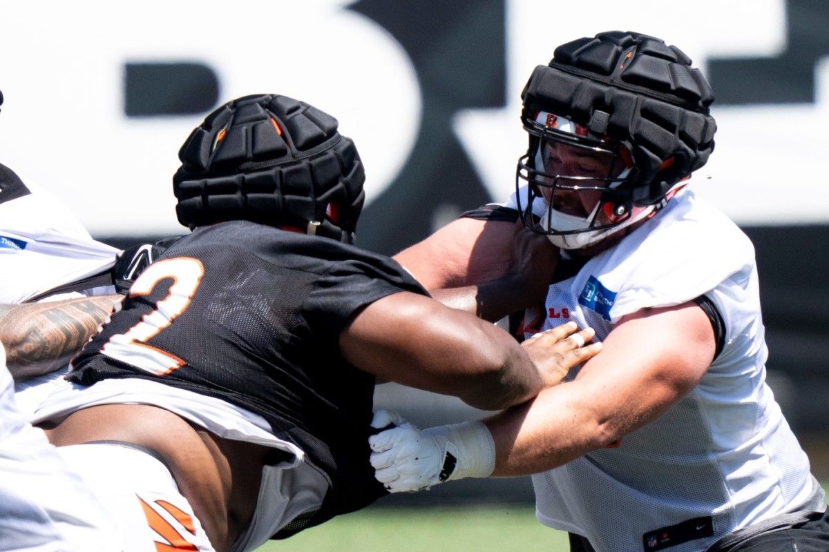 NFL guard Ben Brown was signed by the Las Vegas Raiders to a reserve/future contract Tuesday.