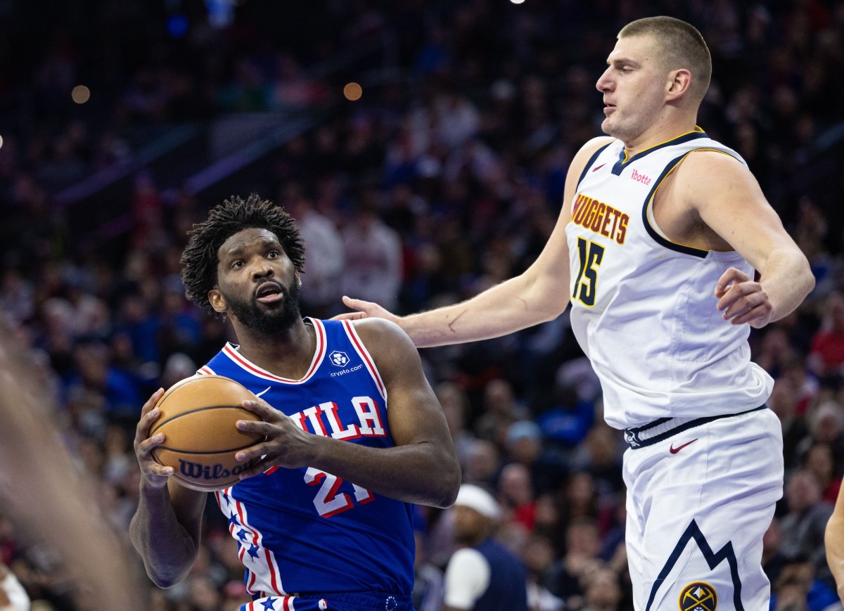 Joel Embiid and Nikola Jokić