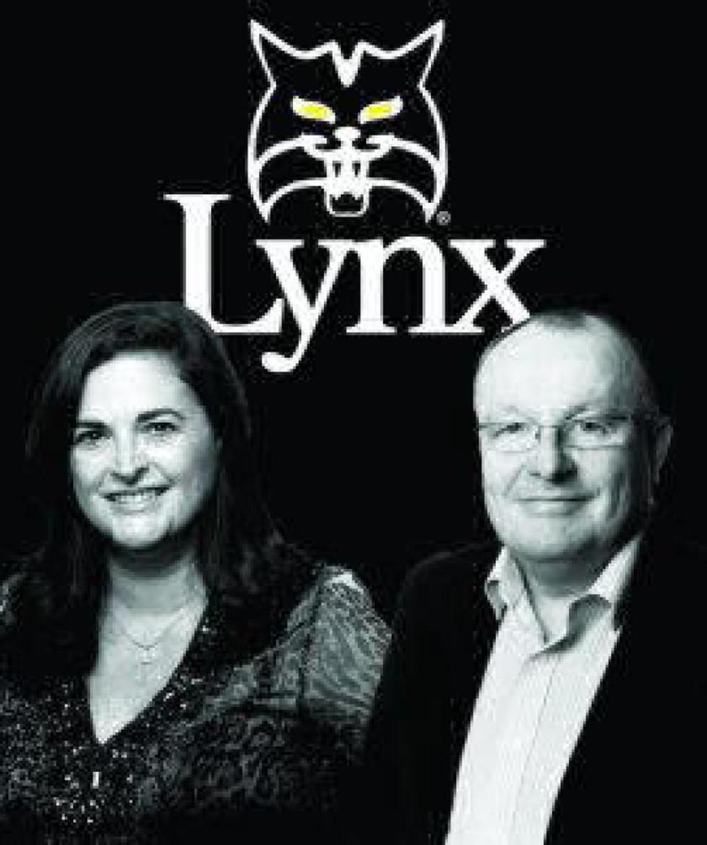 COURTESY OF LYNX GOLF Stephanie Zinser and Steve Elford co-own Lynx Golf.