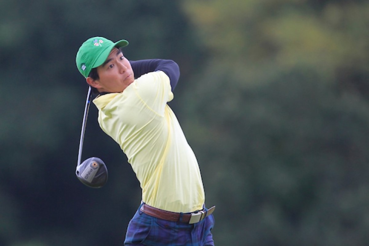 Justin Suh, shown during last year’s World Amateur Team Championship, won’t be long for the amateur game.