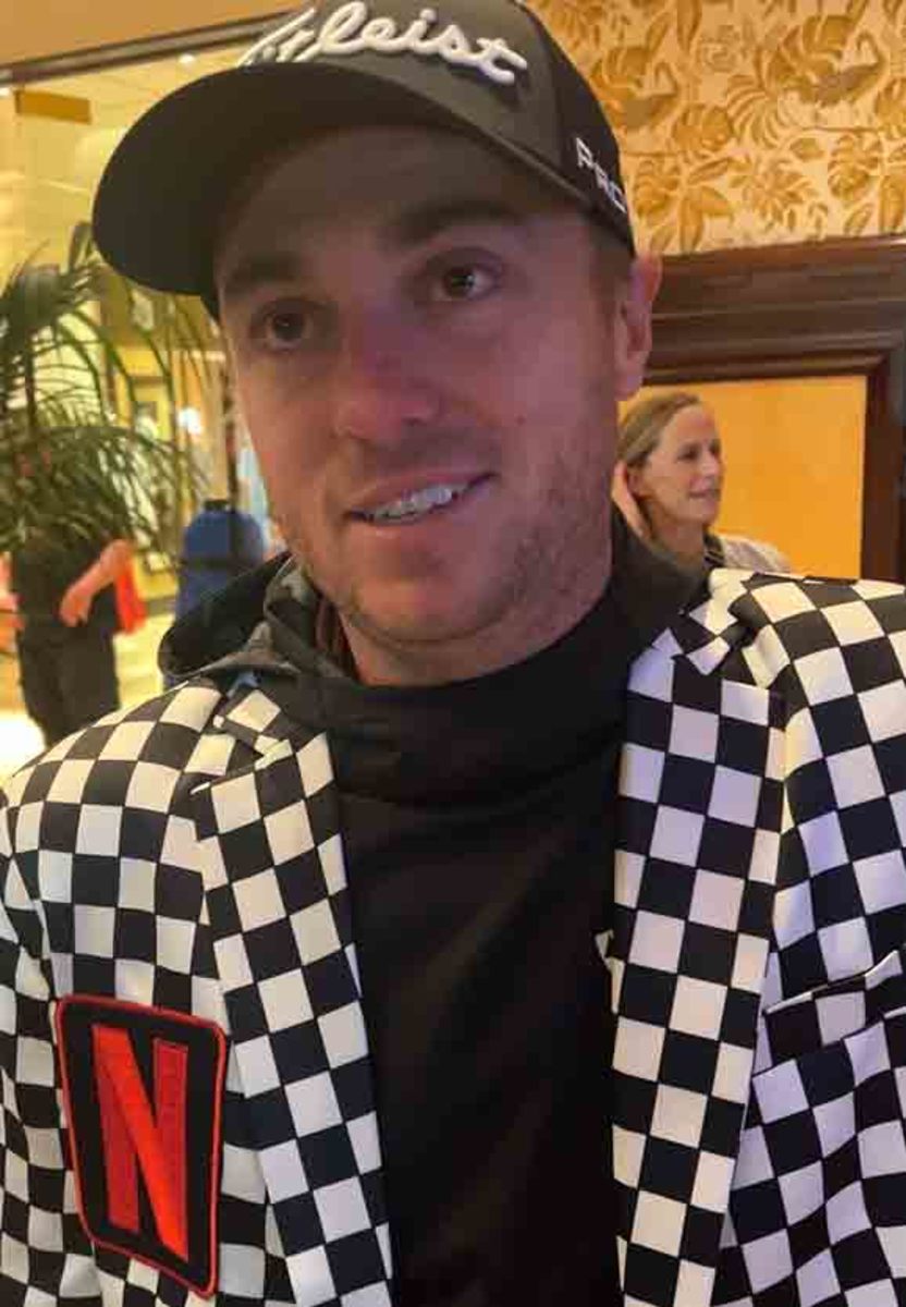 Justin Thomas after winning the Netflix Cup.