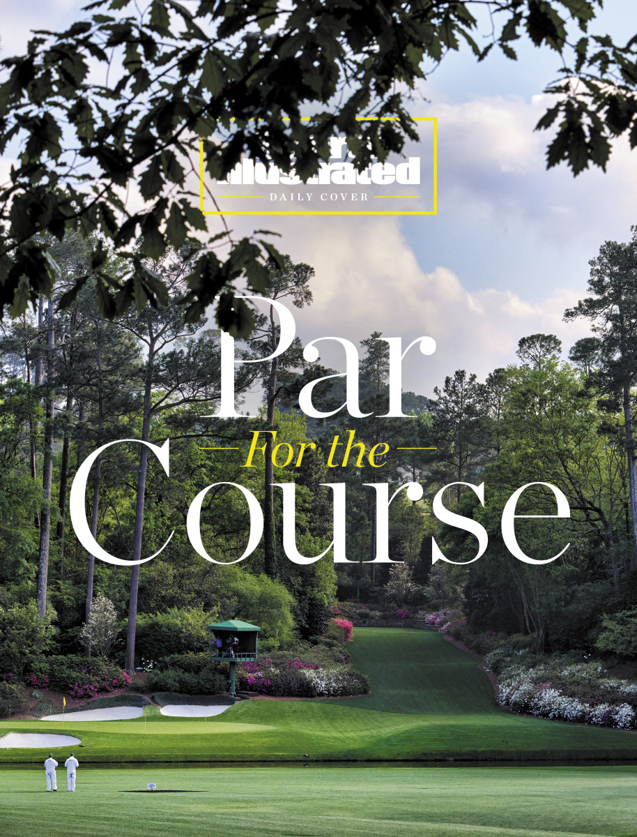 Daily Cover image of the lengthened par-5 13th hole at Augusta National Golf Club.