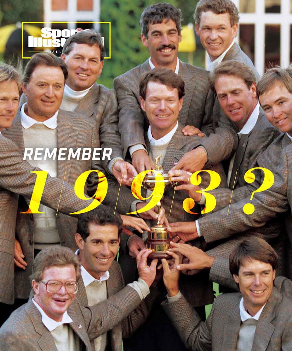 The 1993 U.S. Ryder Cup team in a Sports Illustrated Daily Cover