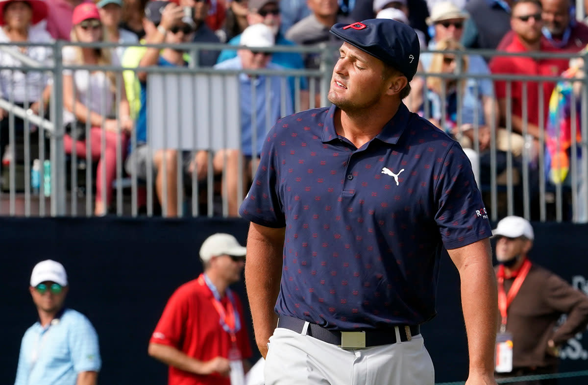 Bryson DeChambeau tends to provoke strong opinions from golf fans.USA Today