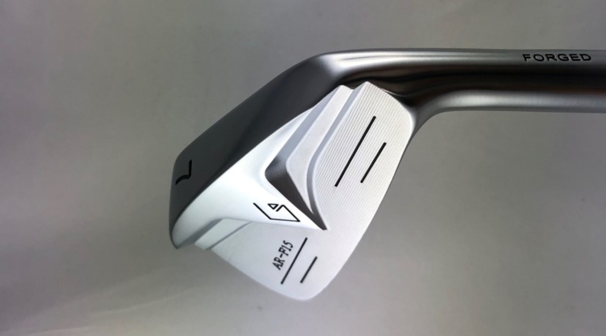 Argolf's AR-F15 muscle-back irons are slim, sleek and streamlined in shape, but allow for plenty of "sweet spot forgiveness," said John Buboltz, a clubfitter at Argolf.