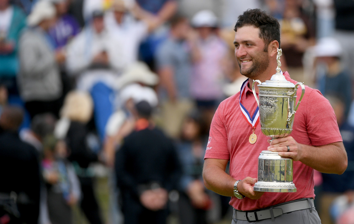 Rahm became the first Spaniard to win the U.S. Open, and fourth to win a major. 