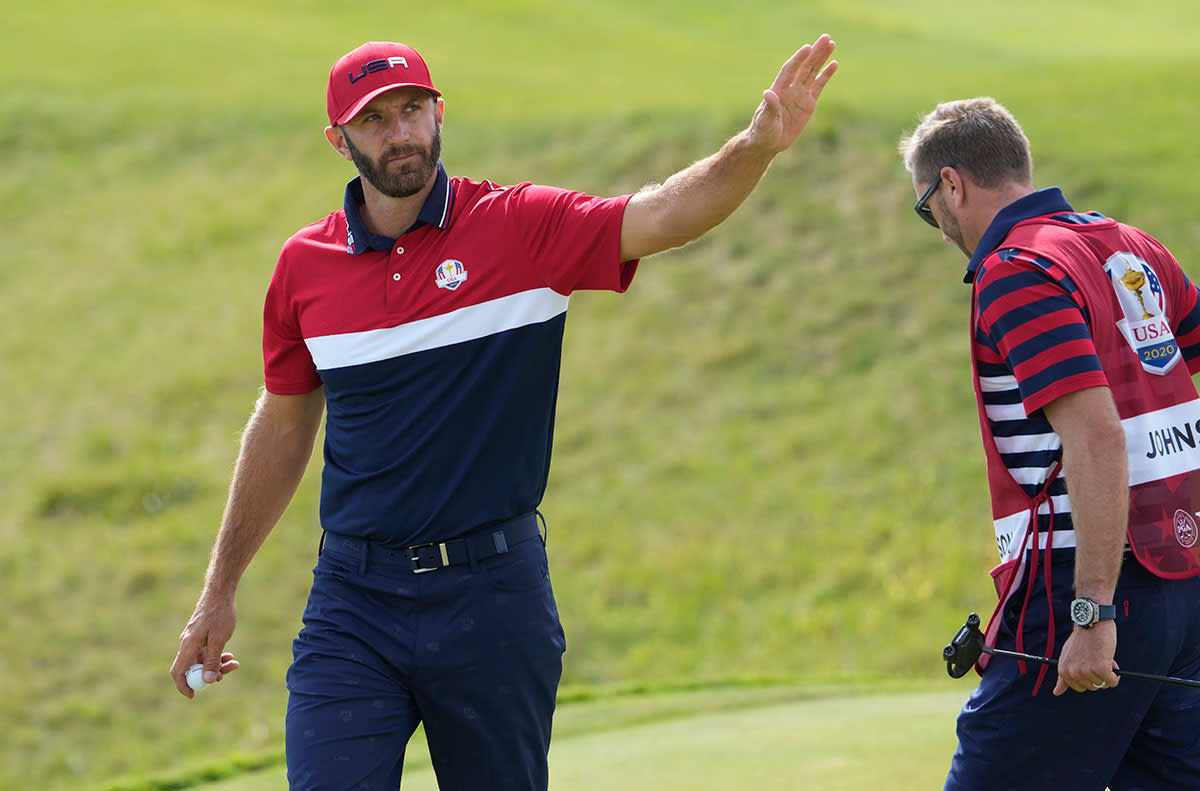 Dustin Johnson is the First American to go 50 at the Ryder Cup Since