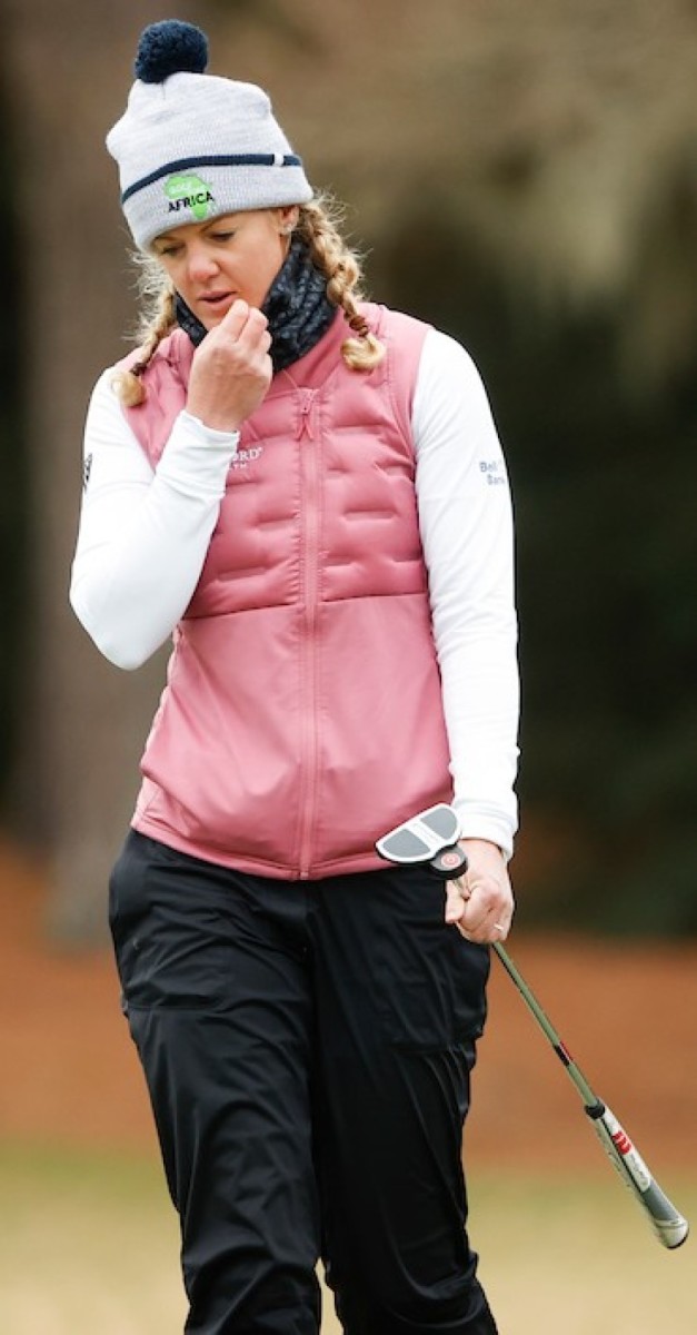 American Amy Olson ponders what might have been in Monday's final round of the 2020 U.S. Open at Champions Golf Club in Houston.