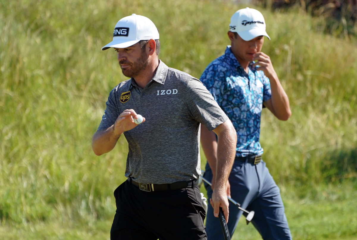 Louis Oosthuizen's final-round 71 could not keep pace with playing partner Collin Morikawa, who shot a 66 to erase Oosthuizen's 2-stroke 54-hole lead and win the British Open.