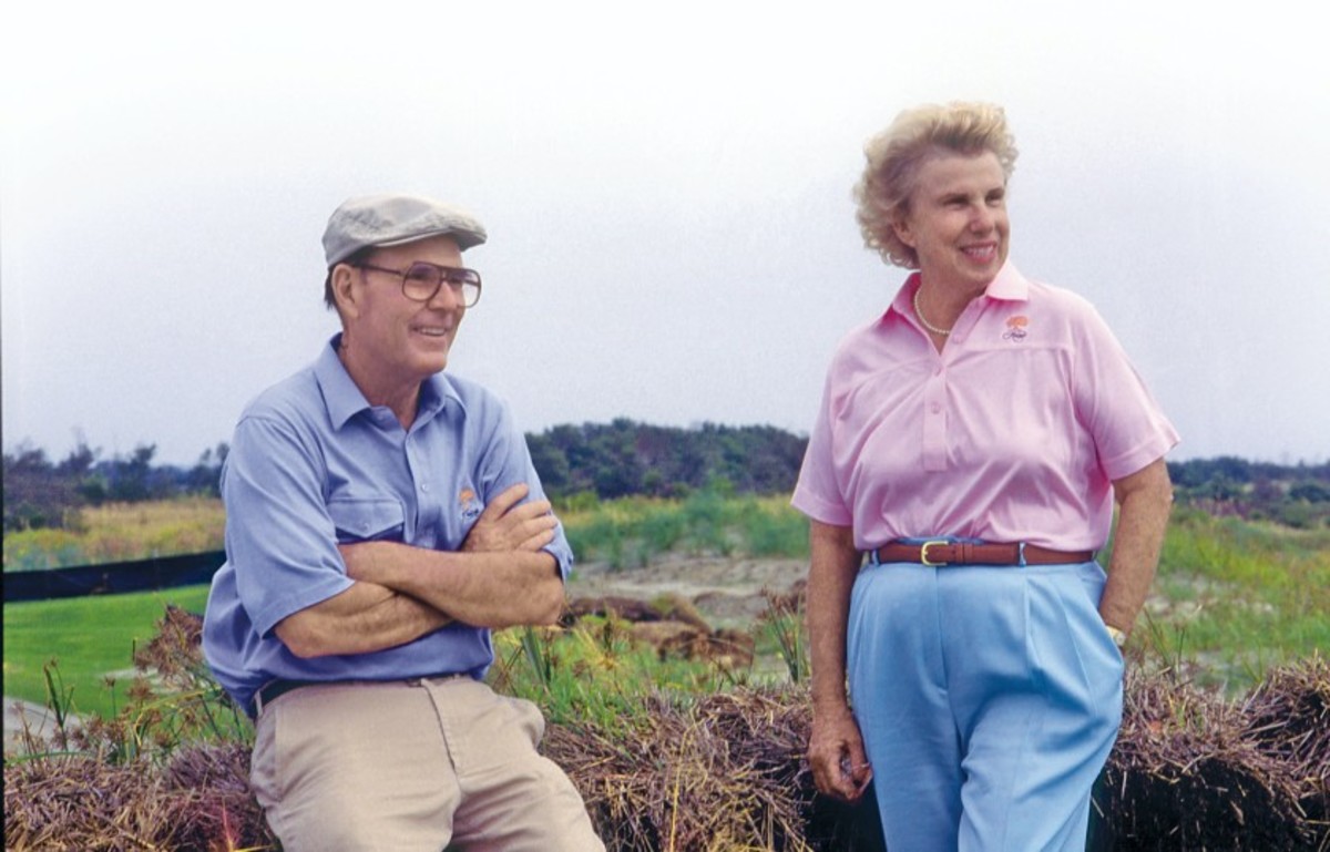 Course architect Pete Dye, with a few suggestions from his wife Alice, who was a noted course architect, designed the Ocean Course to feature the most oceanside holes in America. 