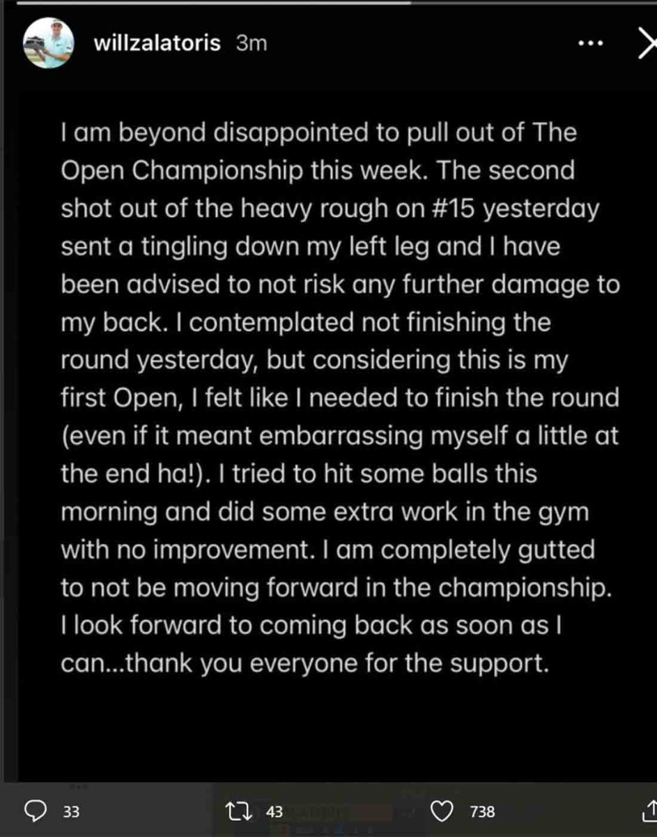 Zalatoris Screen Shot