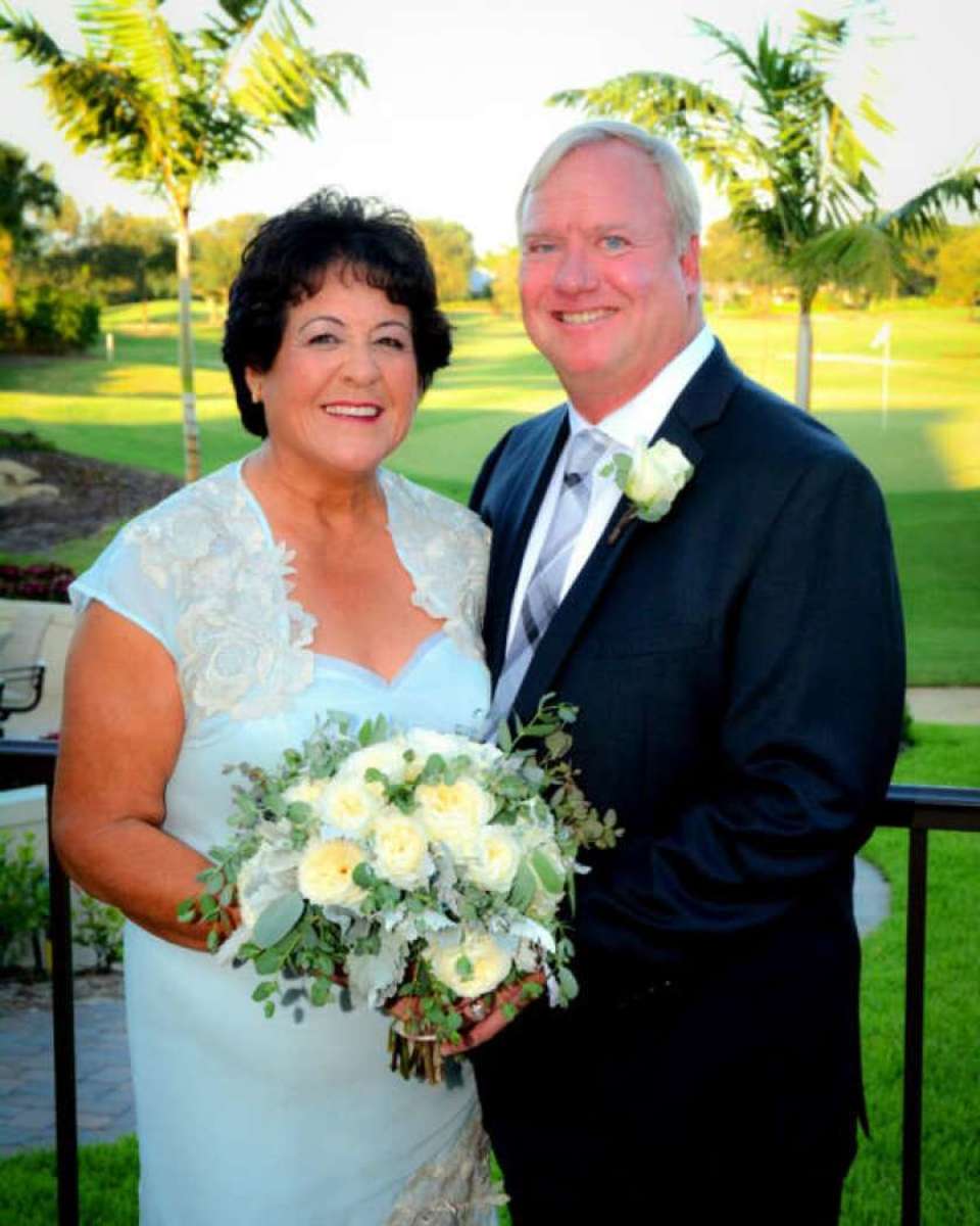 Photo courtesy of Ed Russell Nancy Lopez (left) and husband Ed Russell