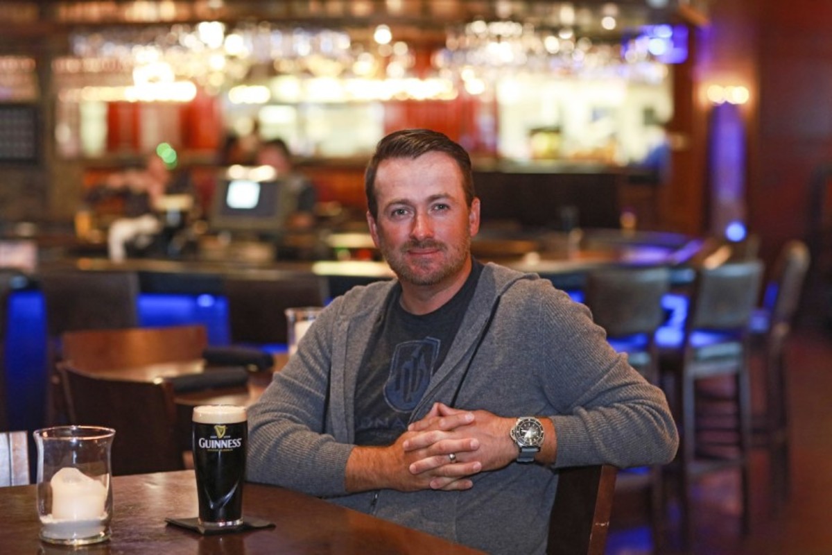 Graeme McDowell, in better times at his Nona Blue restaurant in the Lake Nona community in Orlando, Fla. 