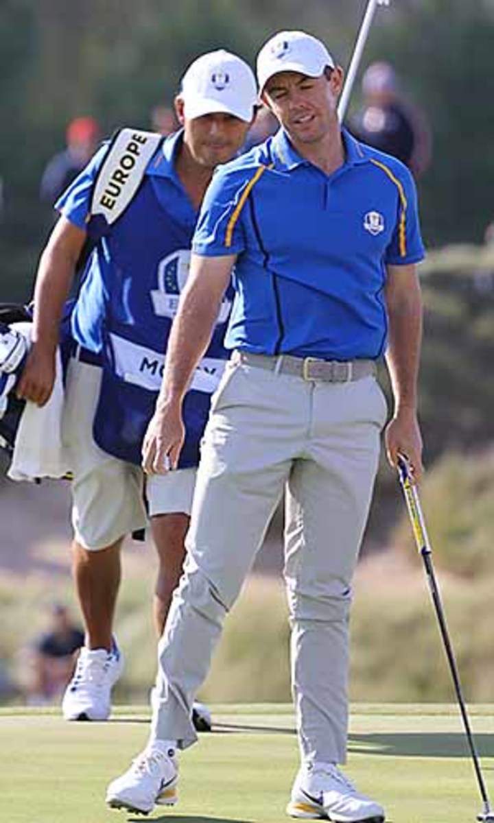 Rory McIlroy went 0-2 in Day 1 at the Ryder Cup.