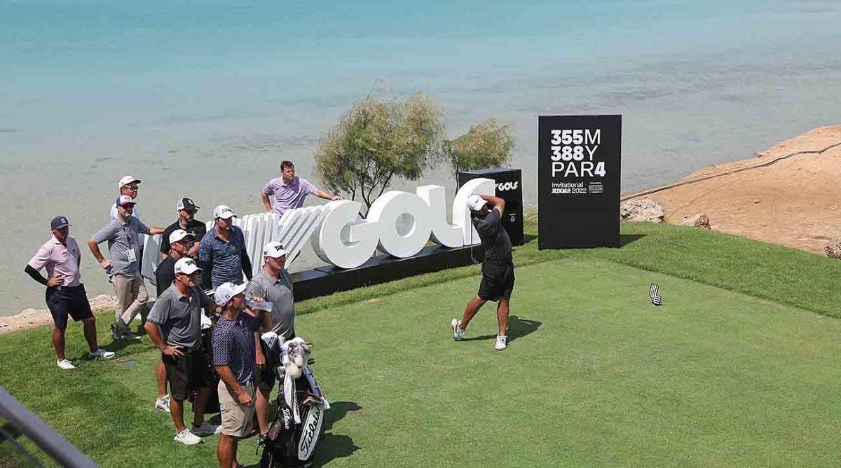 LIV Golf's 2022 event in Saudi Arabia.