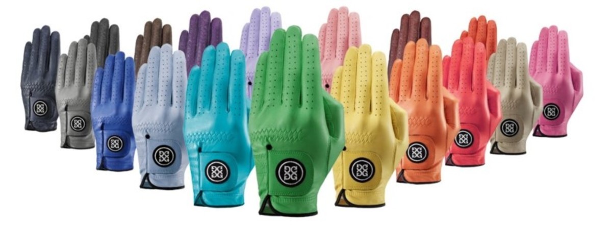 Cabretta leather gloves, in a multitude of colors, are what helped G/Fore elbow its way into the golf apparel industry.