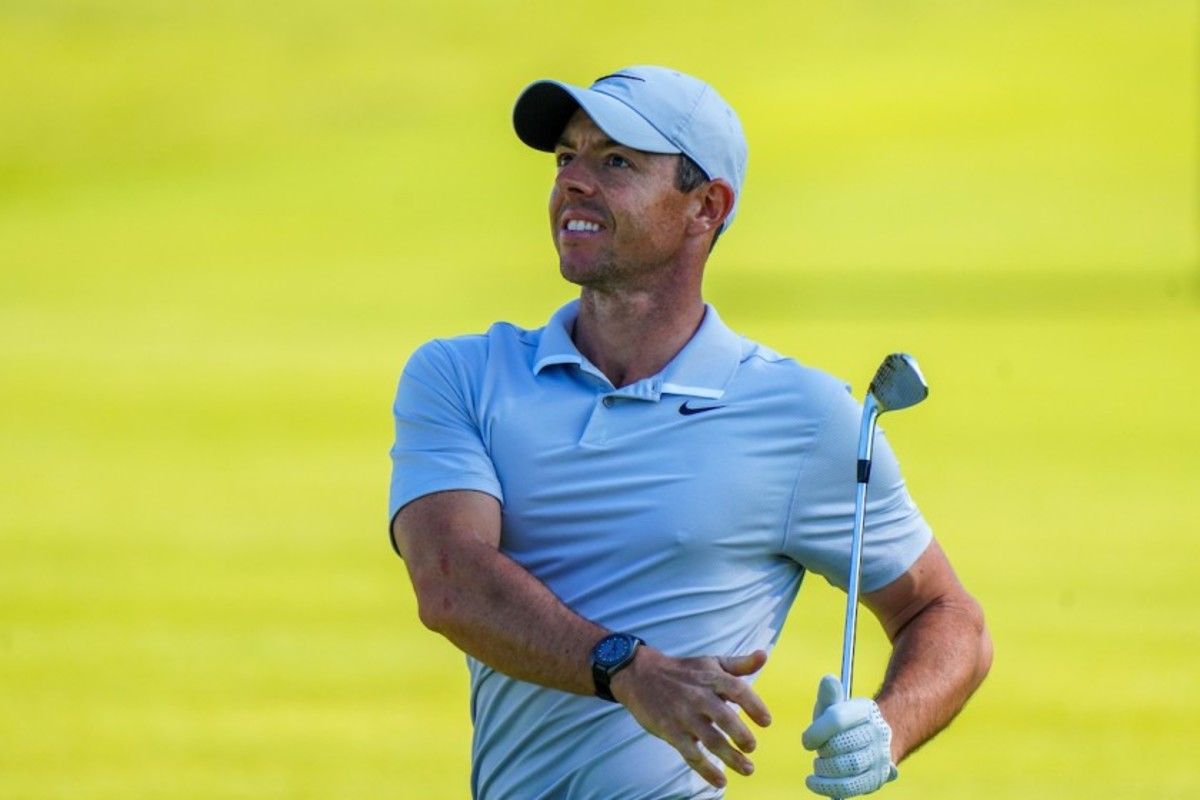 Rory McIlroy, shown during the recent Genesis Invitational, says there are too many professional golf tournaments, with too many players. 
