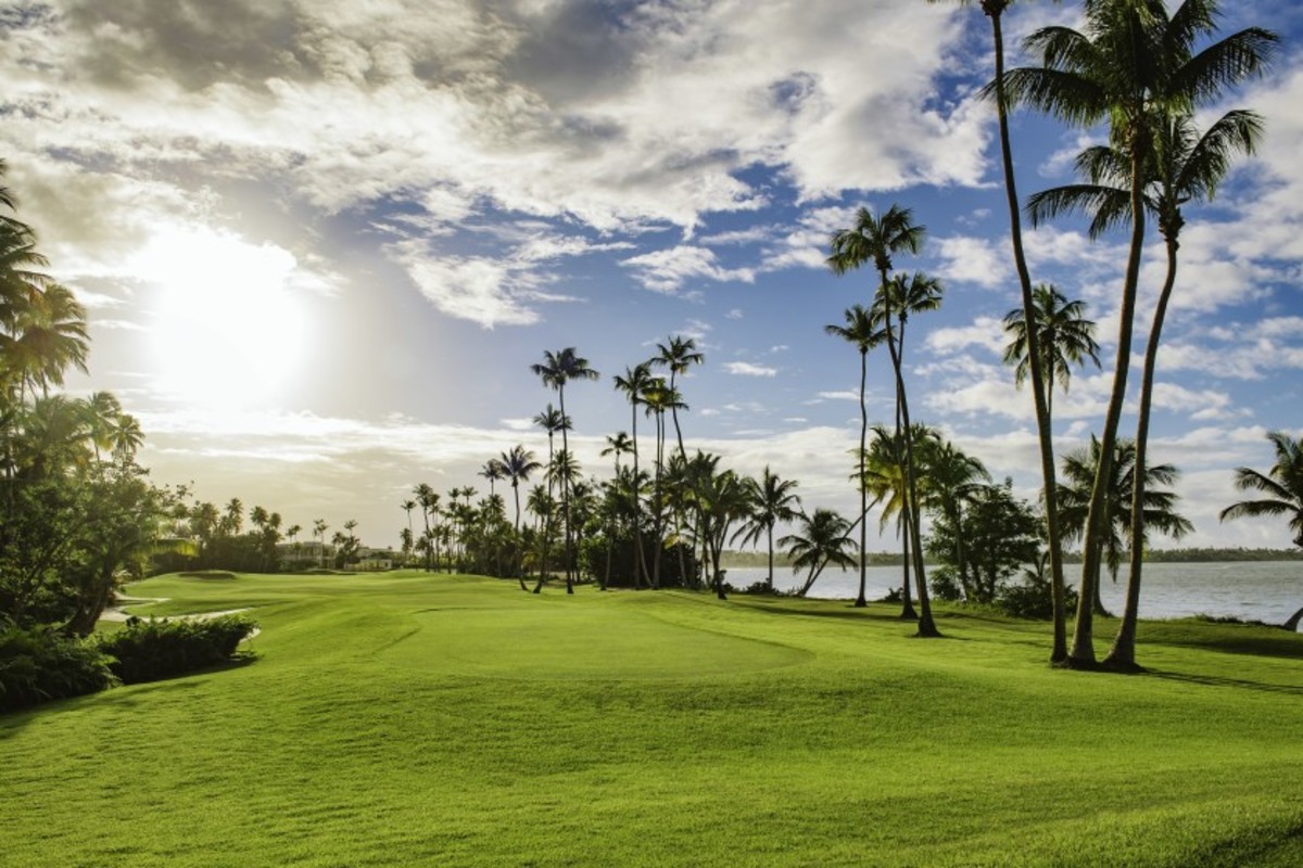 St. Regis Bahia Beach and Golf Resort's course was Robert Trent Jones Jr.'s first design foray in Puerto Rico and the layout offers a varied routing that culminates with the 18th along the water. 