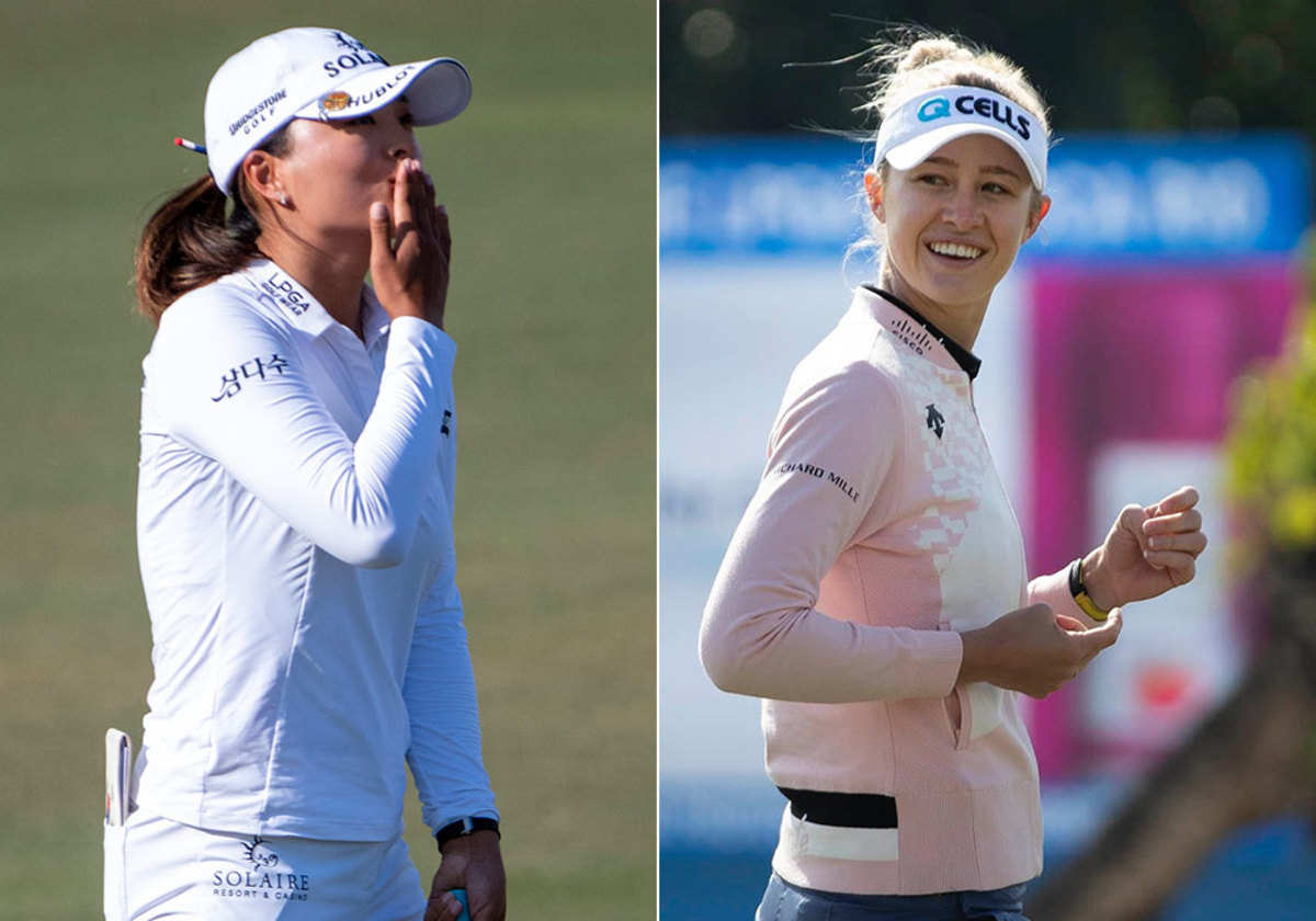 Jin Young Ko and Nelly Korda.