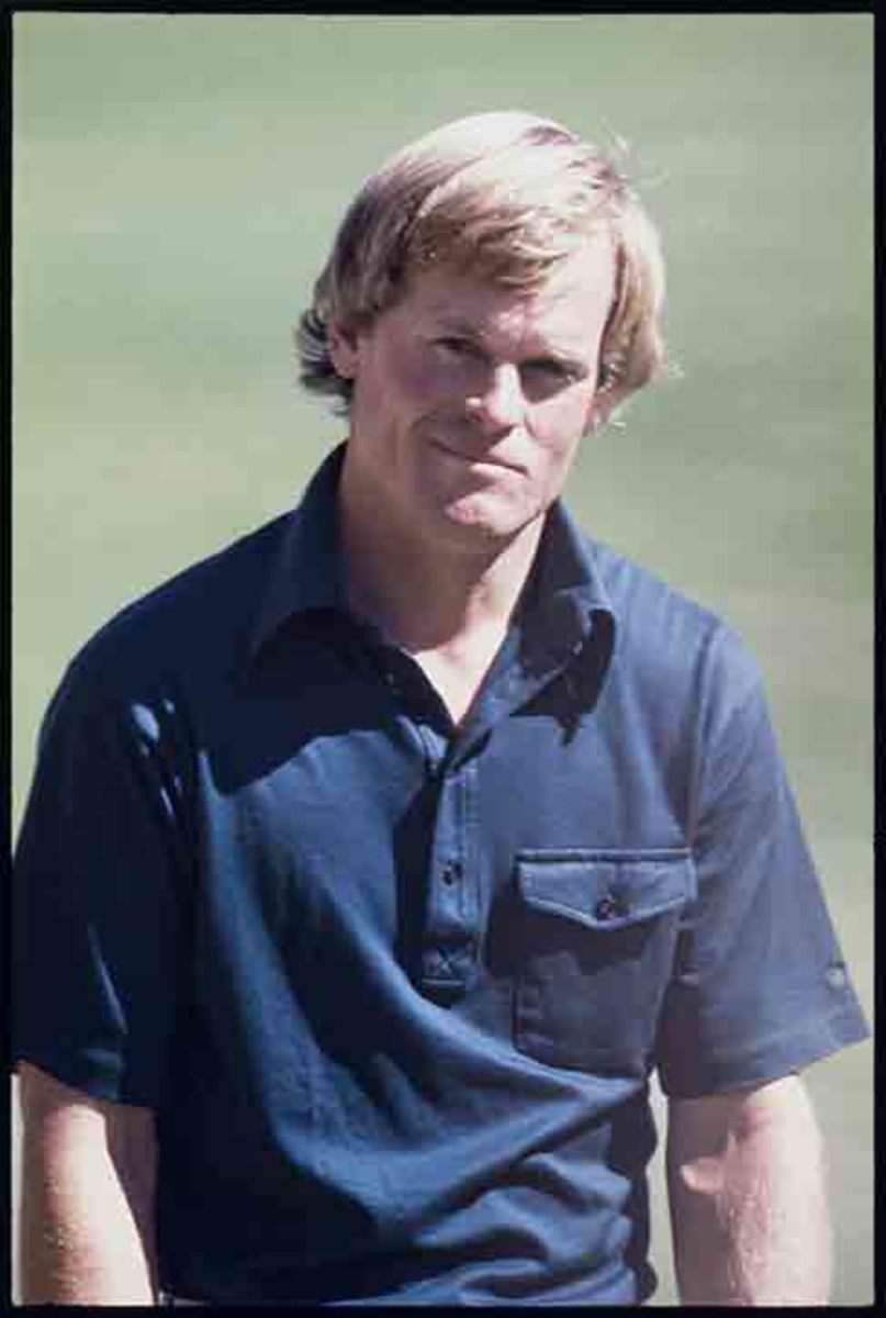 Johnny Miller is pictured in 1977.