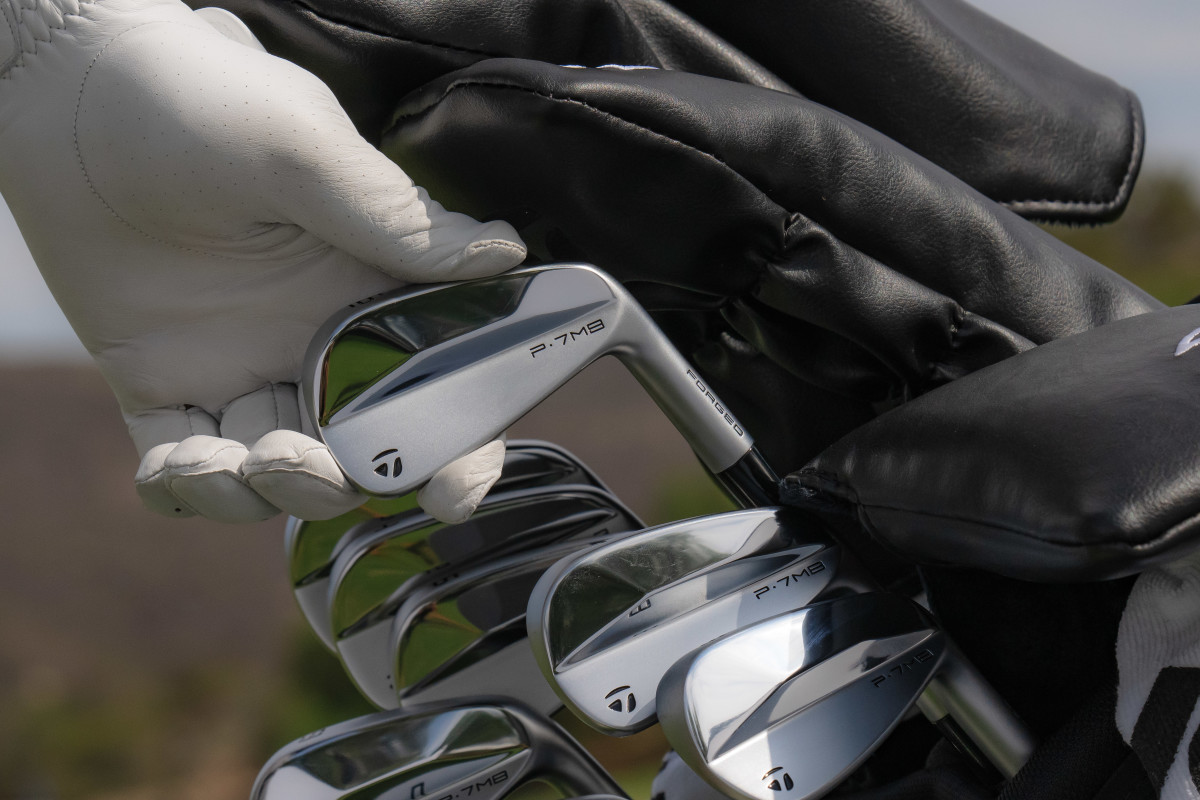 TaylorMade's newest P7MB irons were designed based on specific feedback from Rory McIlroy and Collin Morikawa.