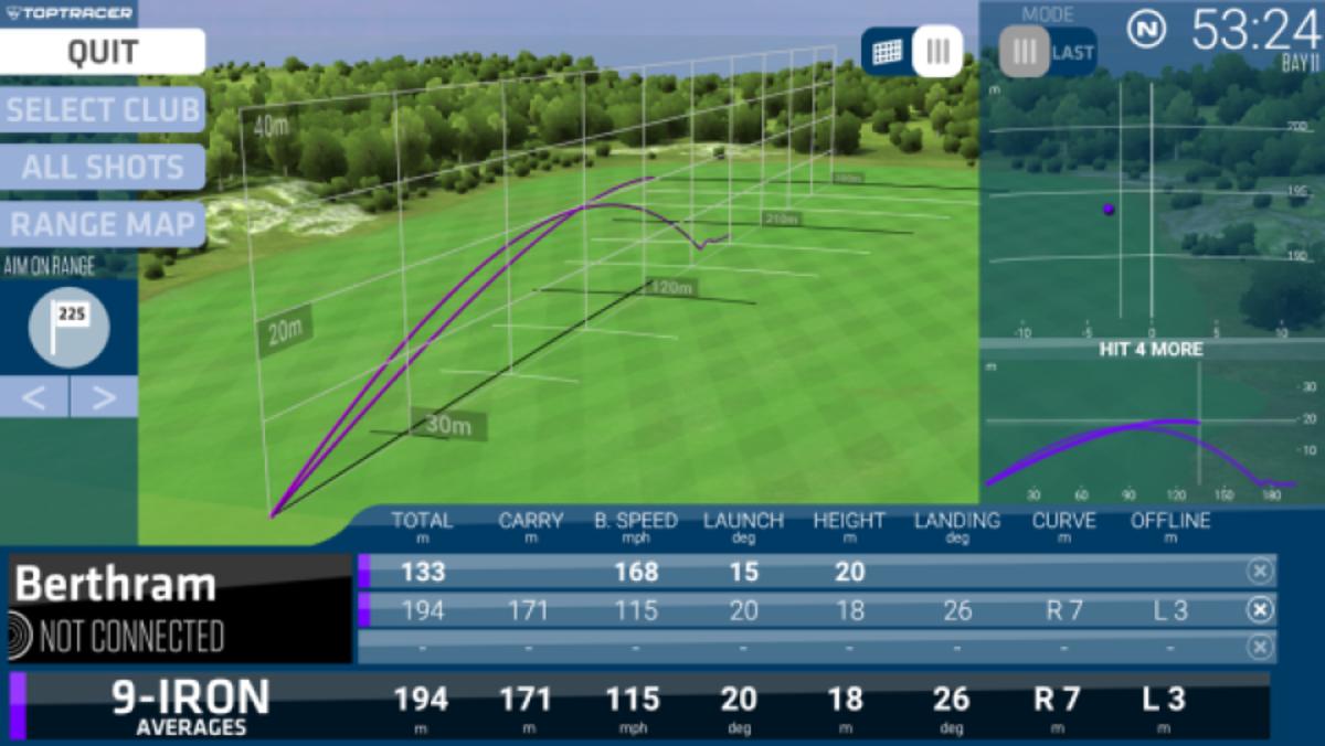 PHOTO COURTESY OF TOPGOLF Toptracer Range technology gives traditional driving ranges a taste of the Topgolf phenomenon.