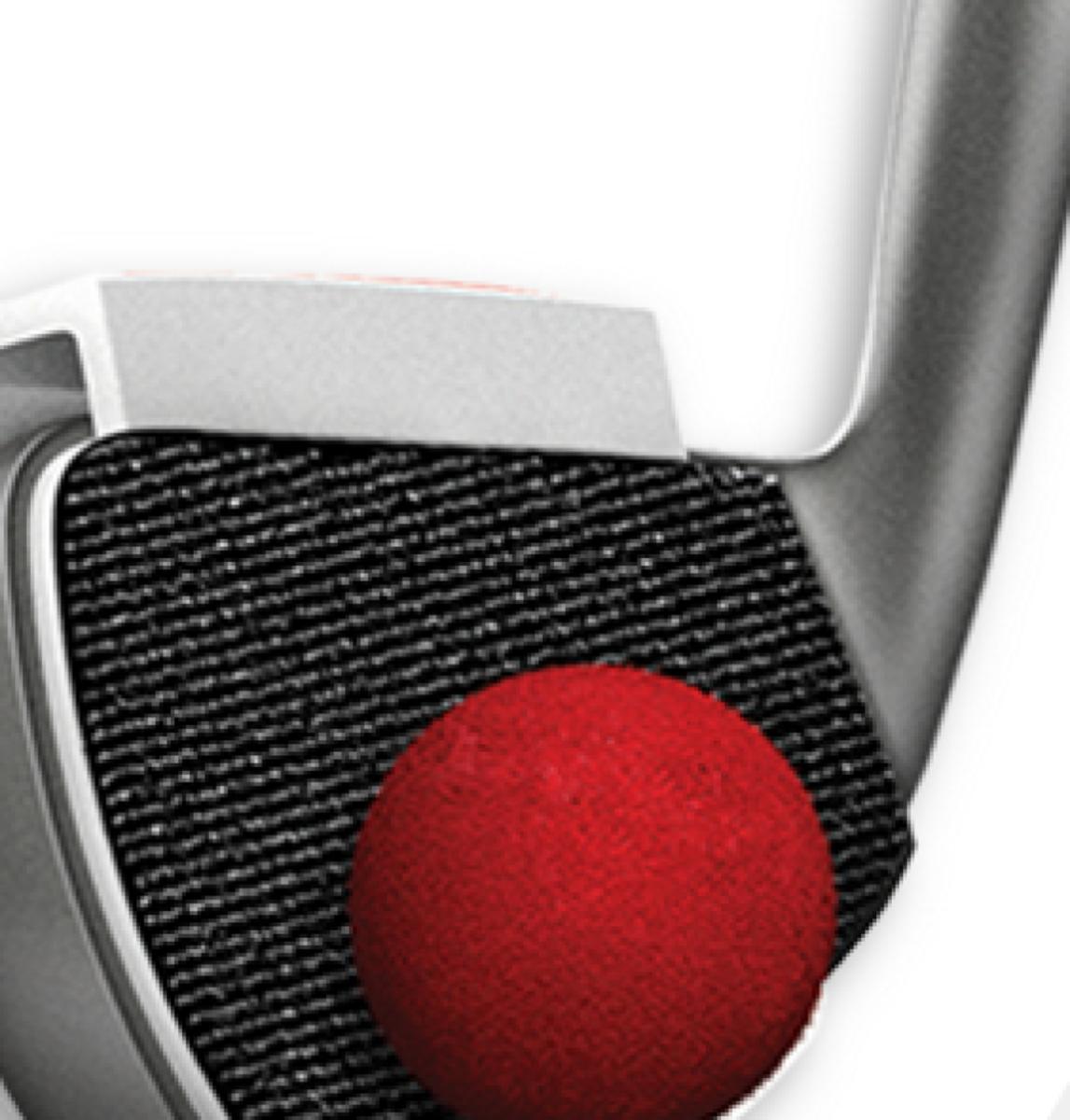 The Impact Improver offers immediate feedback regarding ball-striking consistency.