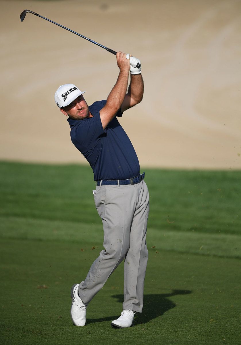 Graeme McDowell plays the Omega Dubai Desert Classic in 2021.