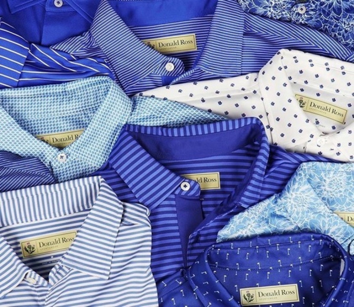 Donald Ross Sportswear's micro-polyester jersey shirts have just about all that a golfer could ask for in performance and style.