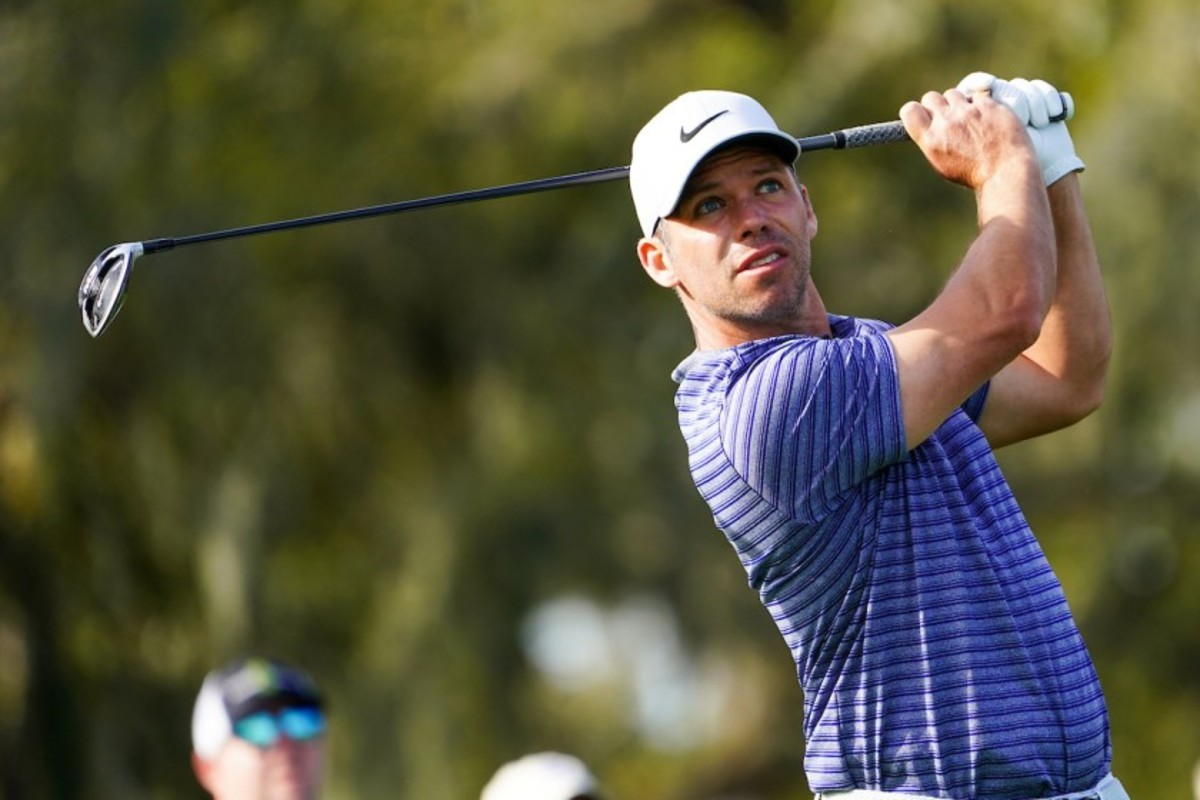 Paul Casey, shown during the 1st round of the aborted Players Championship earlier this month, says PGA Tour players are facing a big challenge with an anticipated condensed schedule at the end of the year. 