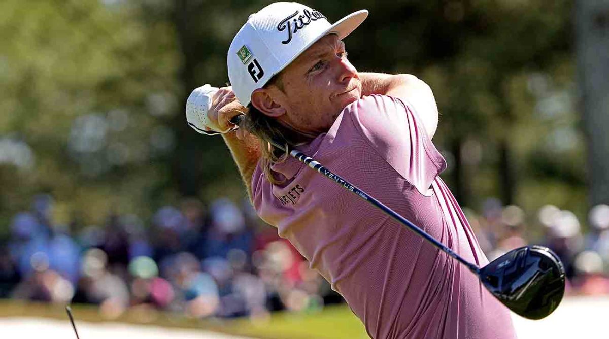 Cameron Smith is pictured at the 2022 Masters.