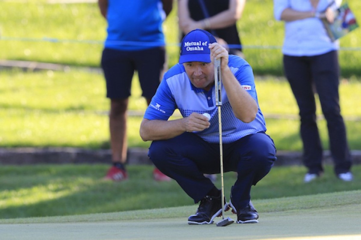 Ireland's Padraig Harrington, who stands only 1 shot off the lead in the Turkish Airlines Open, might line up fewer starts in the U.S. in the upcoming season.