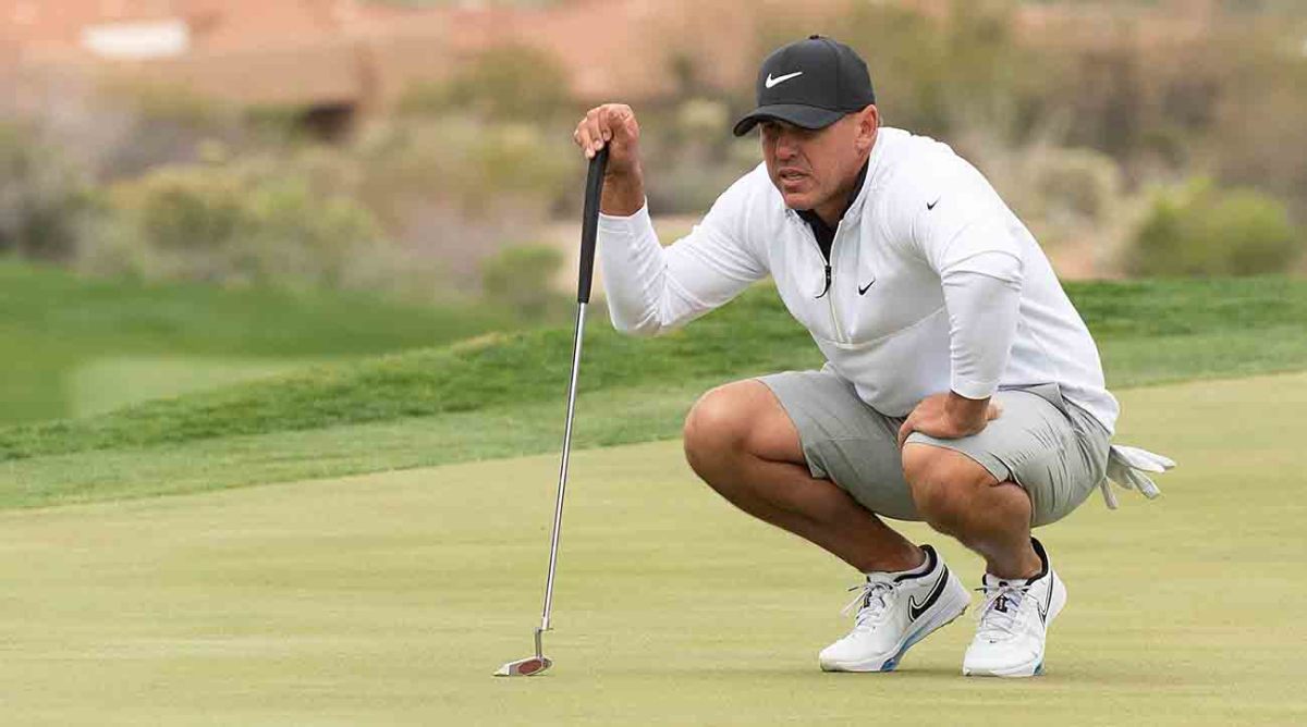 Brooks Koepka is pictured at the 2023 LIV Golf Tucson event.
