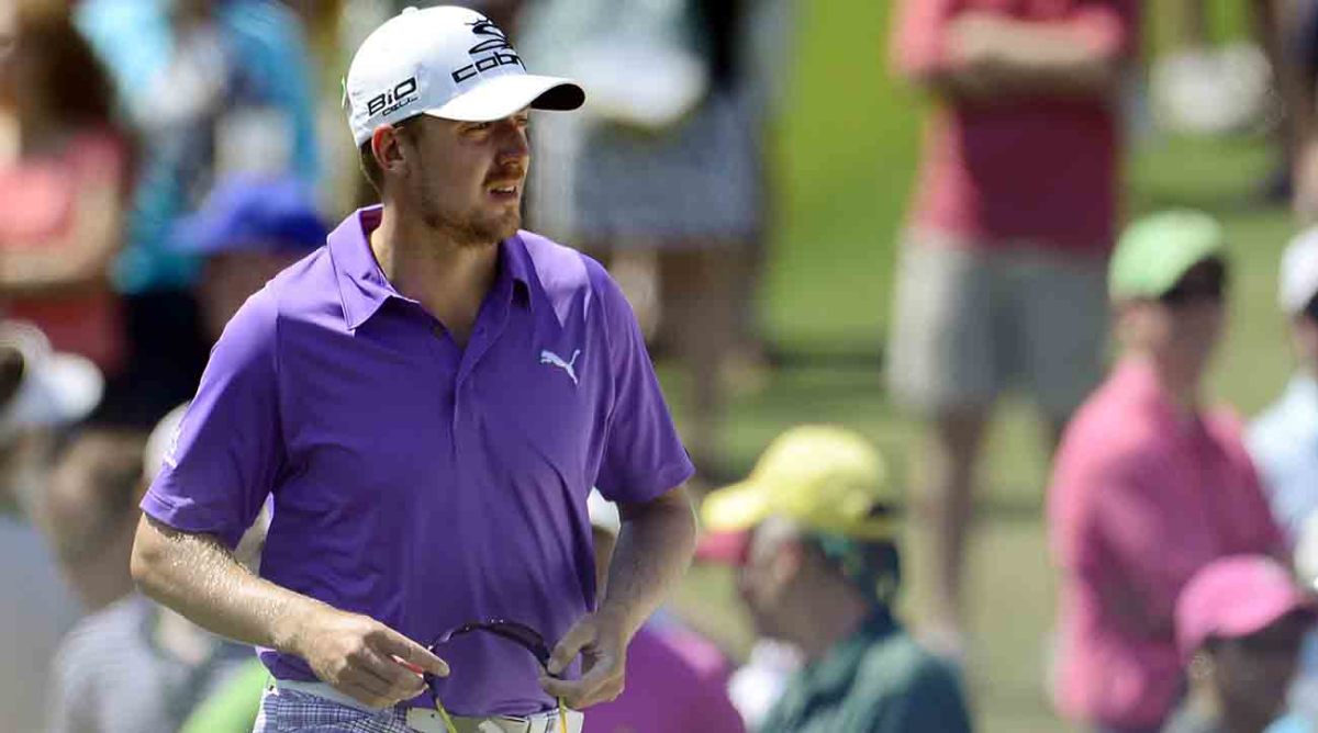 Jonas Blixt is pictured at the 2014 Masters.