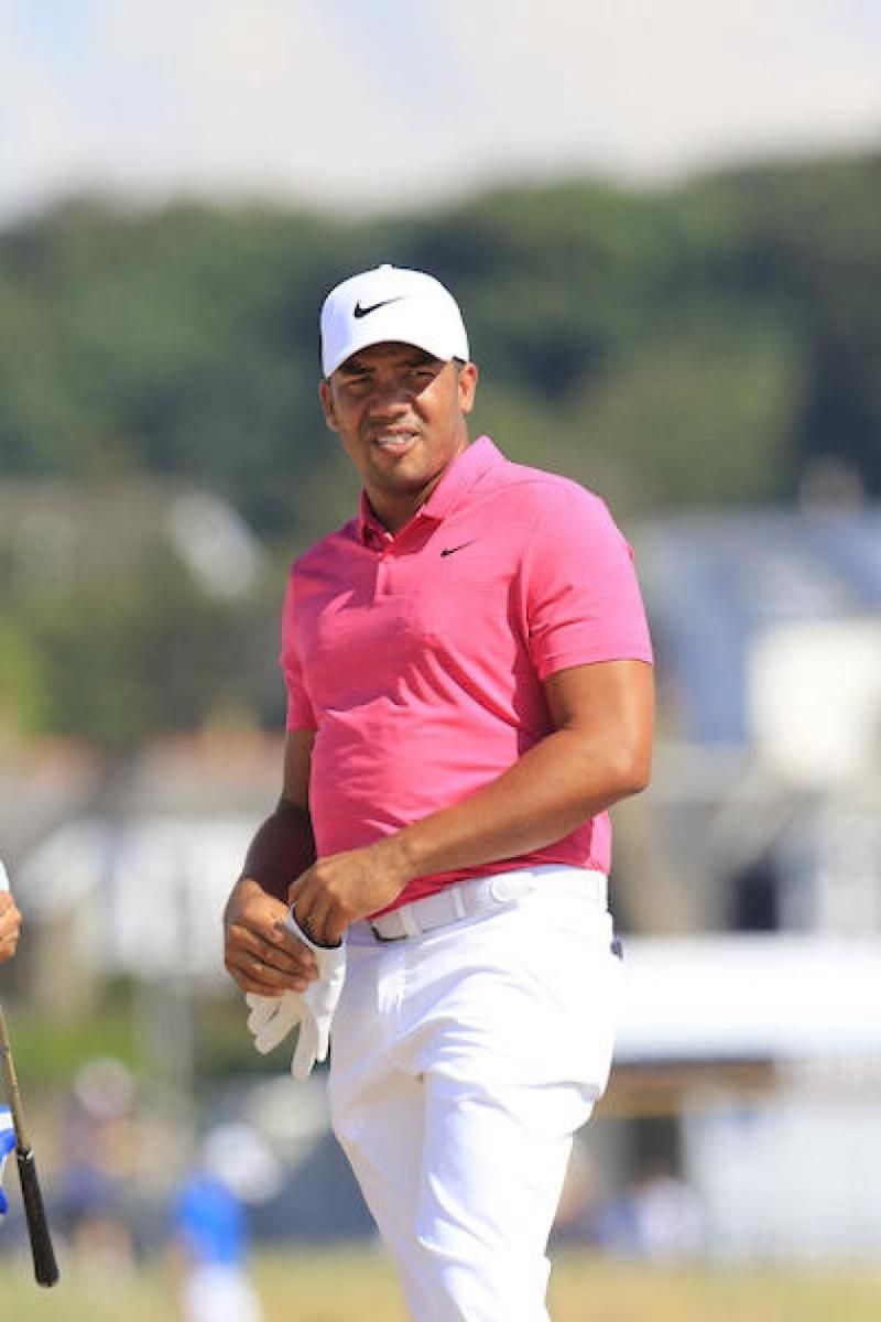 After taking extraordinary measures to make his tee time, Jhonattan Vegas struggles in the 1st round of the British Open.