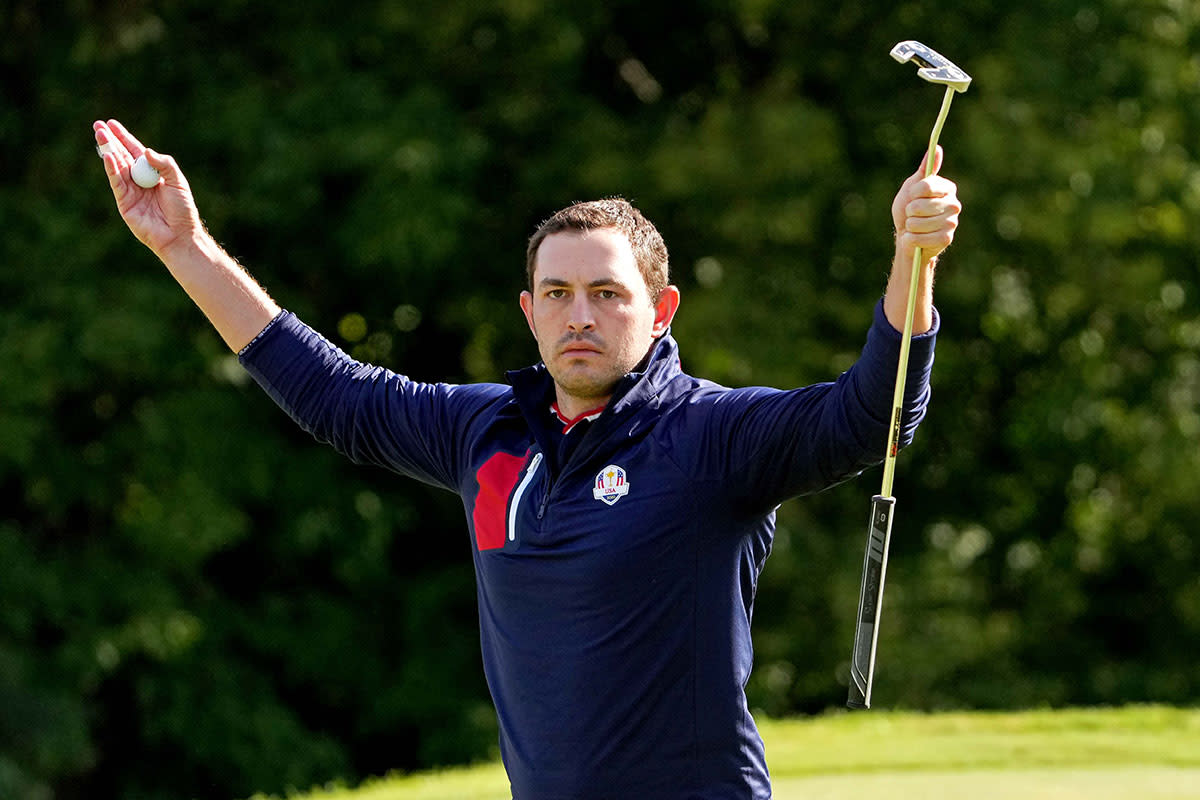 Patrick Cantlay at the 2021 Ryder Cup.